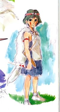 BUY NEW princess mononoke - 69970 Premium Anime Print Poster